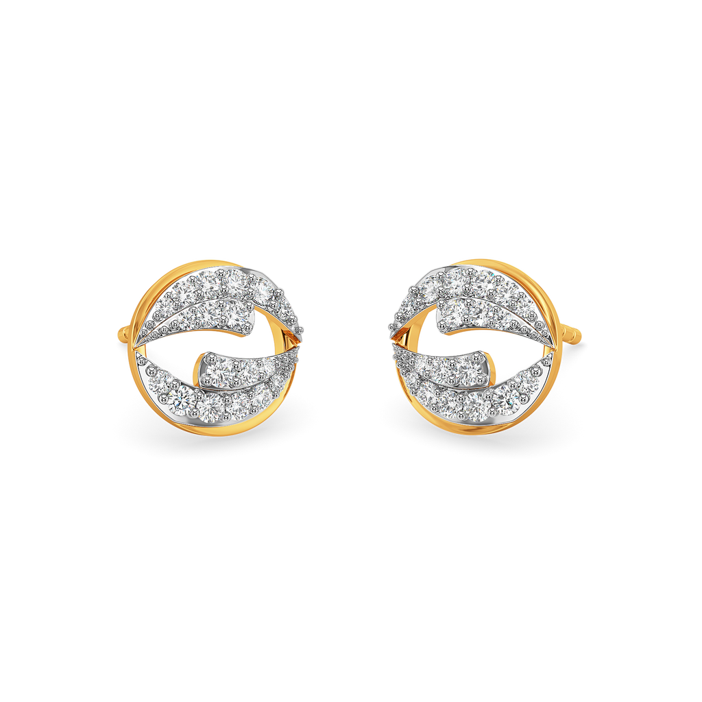 Slaying in Drapes Diamond Earrings