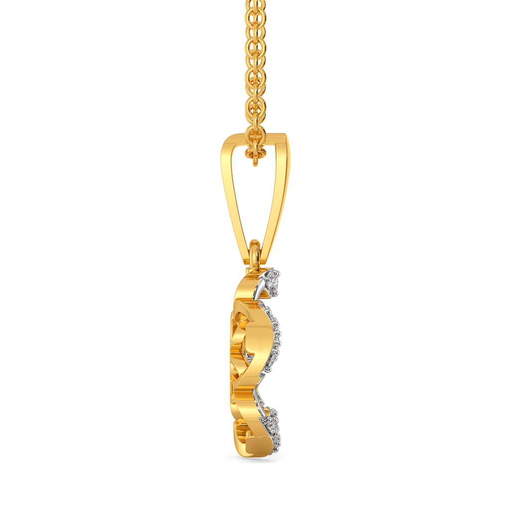 Petal Depth Diamond Pendants
