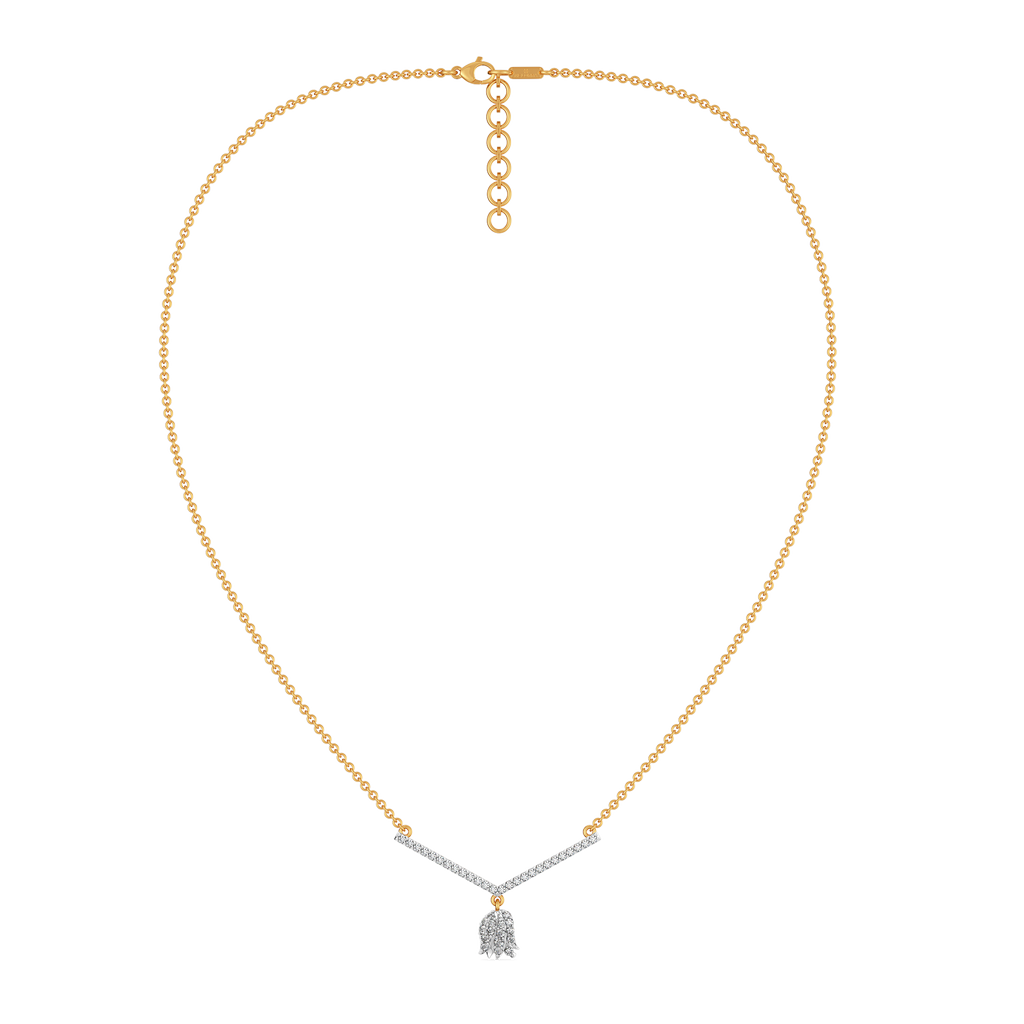 Bloom Verse Diamond Necklaces