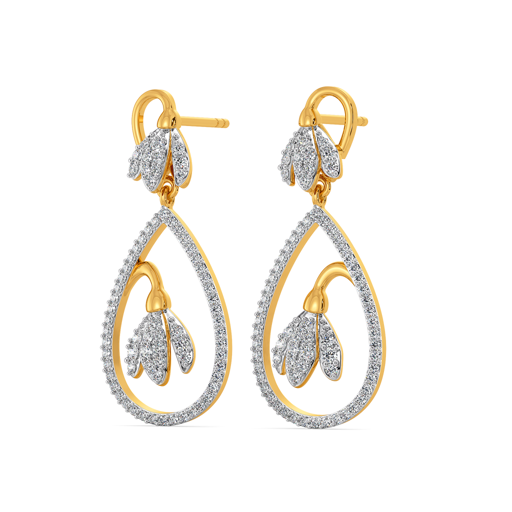 Midnight Vibes Only Diamond Earrings
