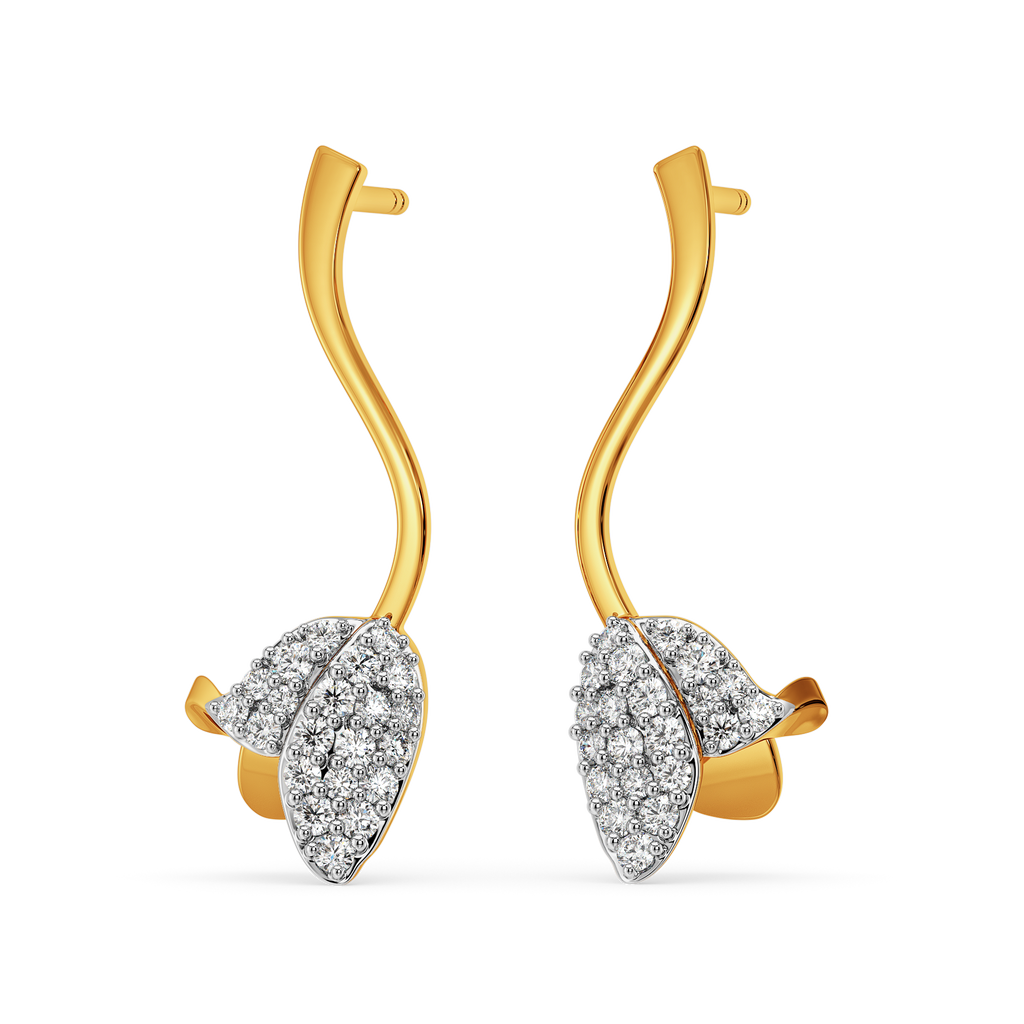 Whispering Secrets Diamond Earrings