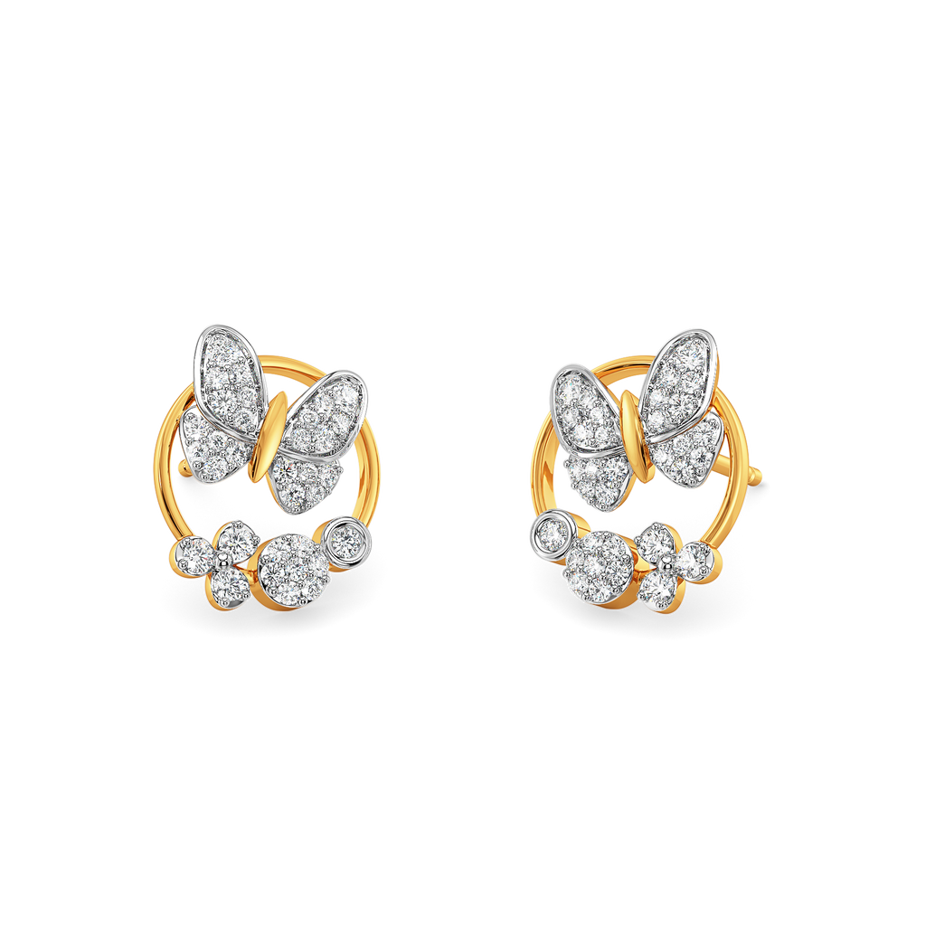 Drawn to Nostalgia Diamond Earrings