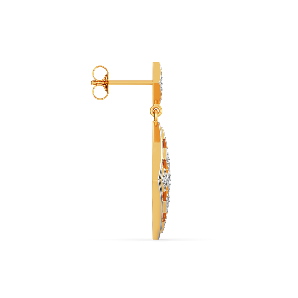 Checks Symphony Diamond Earrings