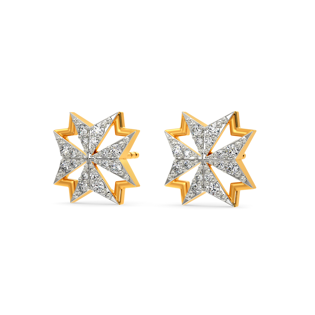 Corporate Cocktail Diamond Earrings