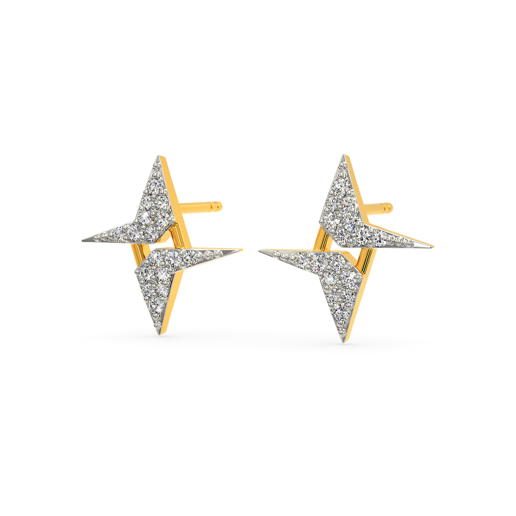 Corporate Fetish Diamond Earrings