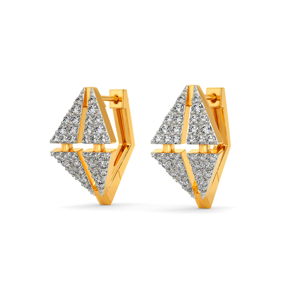 No Nonsense Business Diamond Earrings
