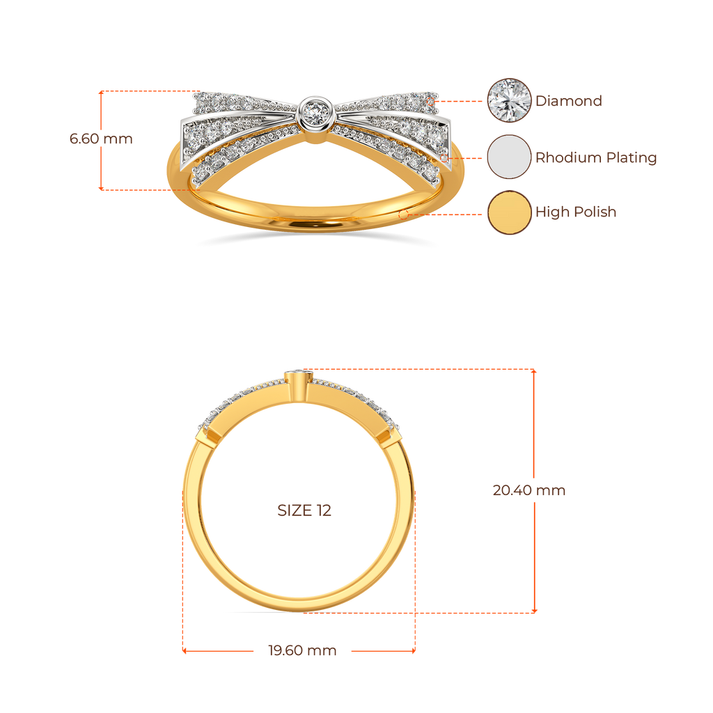 Pleat Appeal Diamond Rings