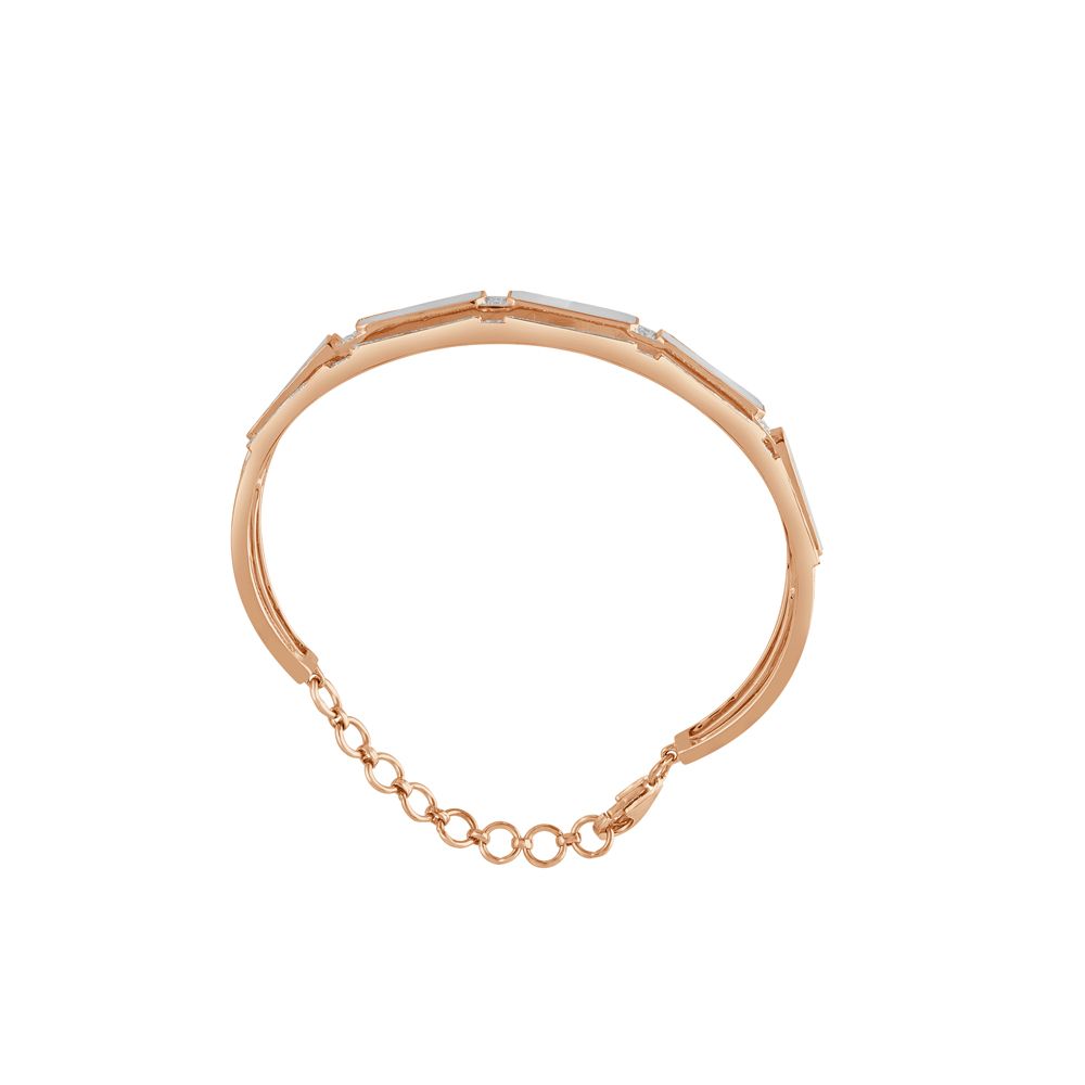 Rose Gold Mother of Pearl Desired Bracelet