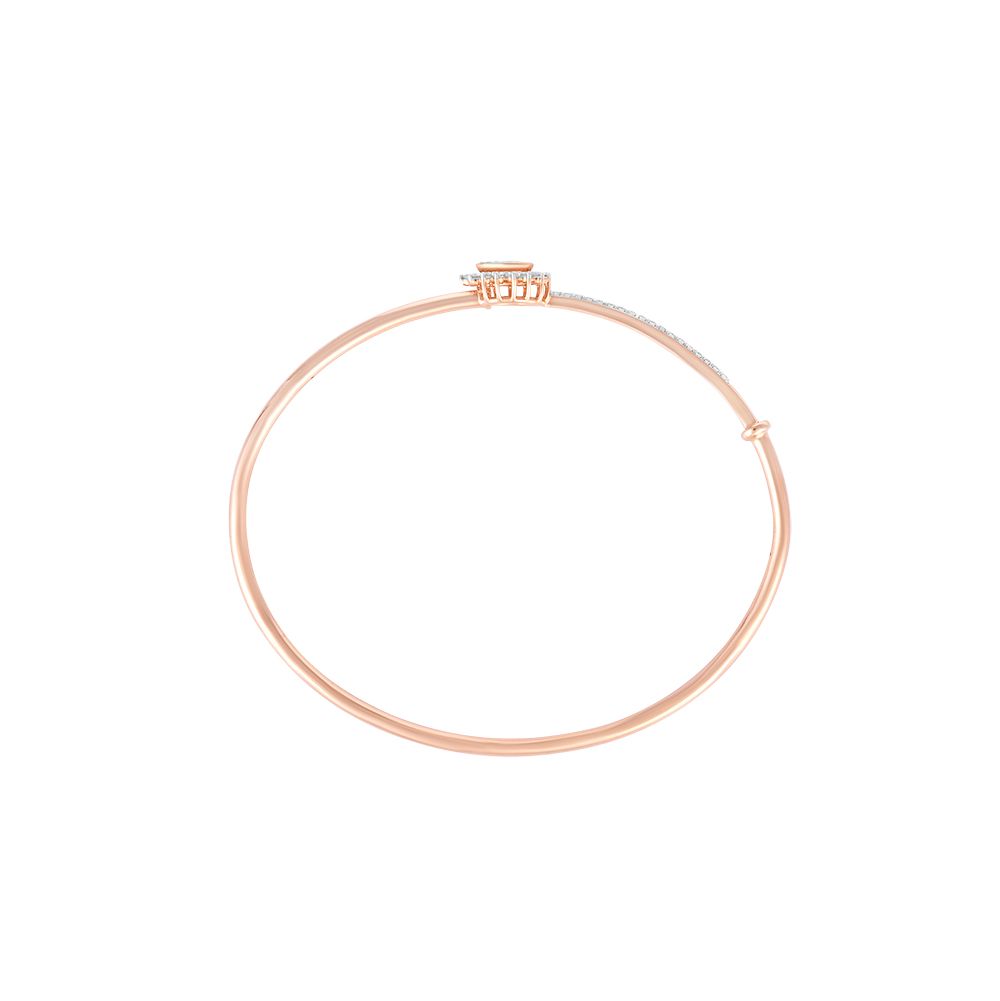 Rosy Radiance Diamond Bracelet