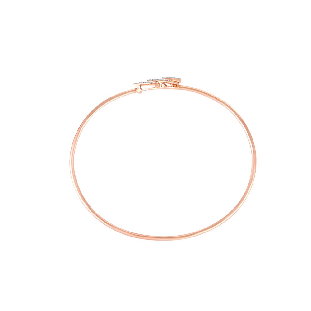 Rosy Cascade Diamond Bracelet