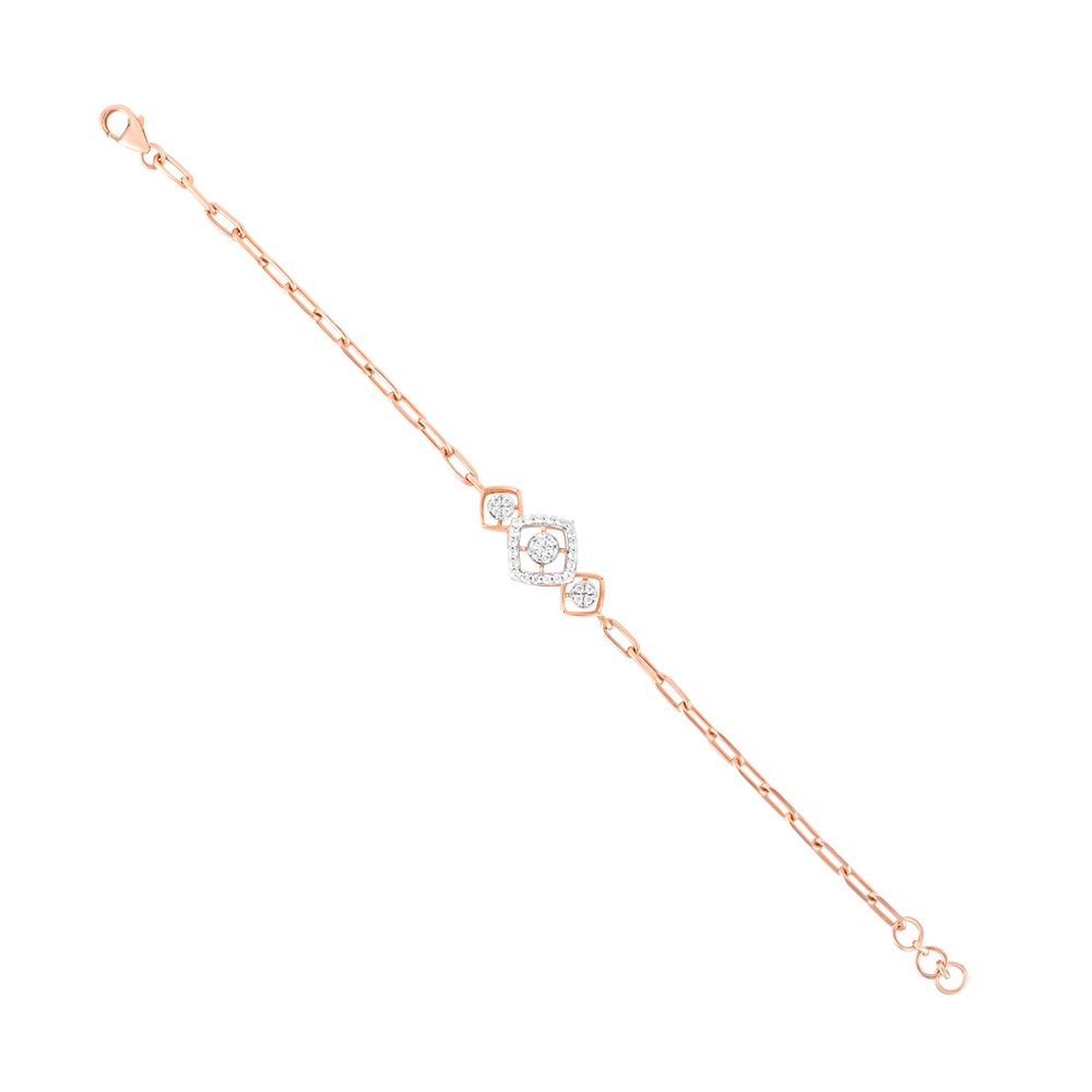 Champagne Sparkle Diamond Bracelet