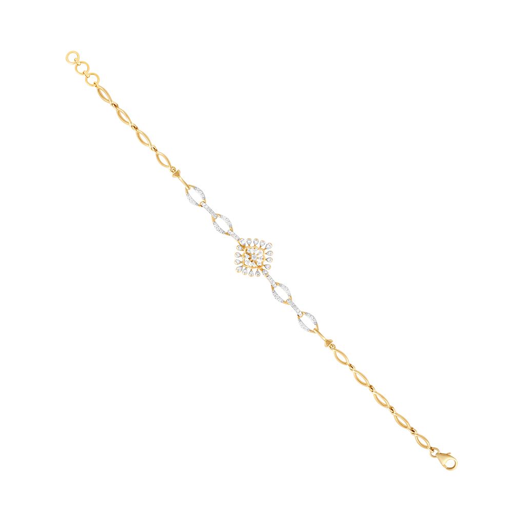 Golden Glow Workwear Diamond Bracelet