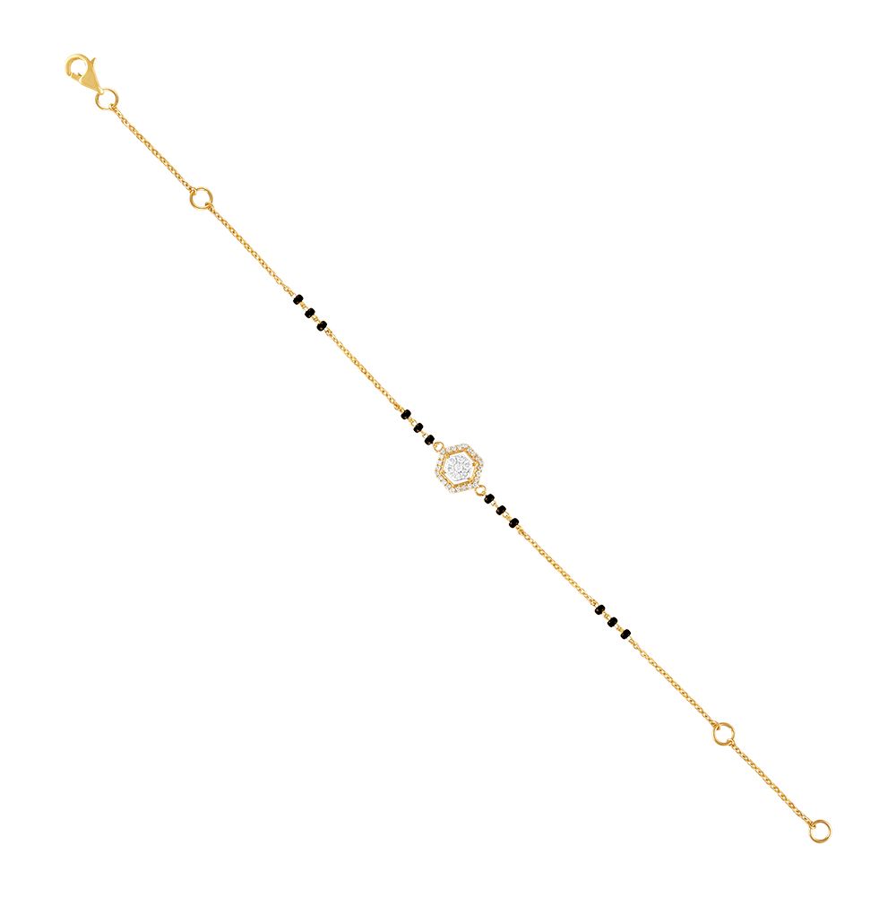 Eternal Sunshine Geometric Diamond Bracelet
