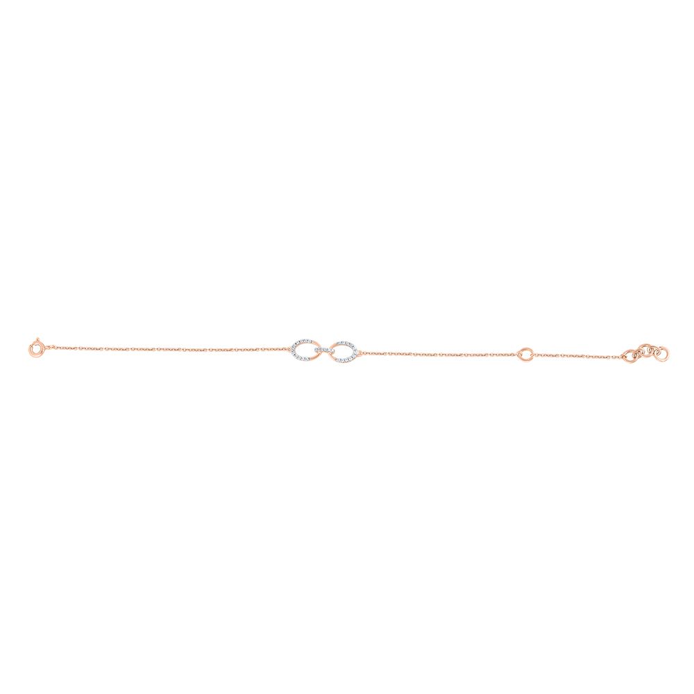 Lovely Rose Gold Women Bracelet