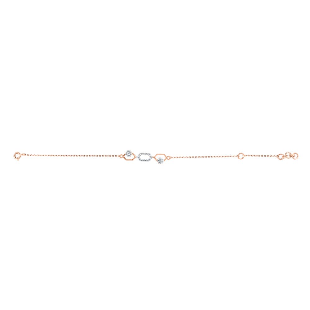 Exquisite Rose Gold Women Bracelet