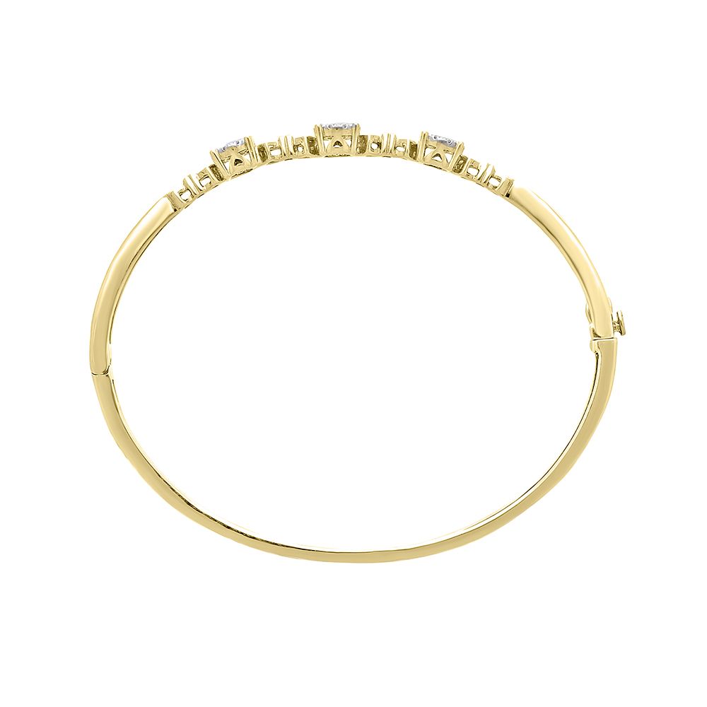 Contemporary Yellow Gold Bracelet