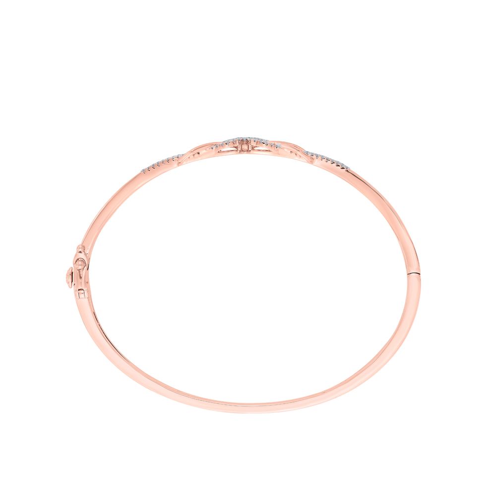 Glossy Rose Gold Bracelet