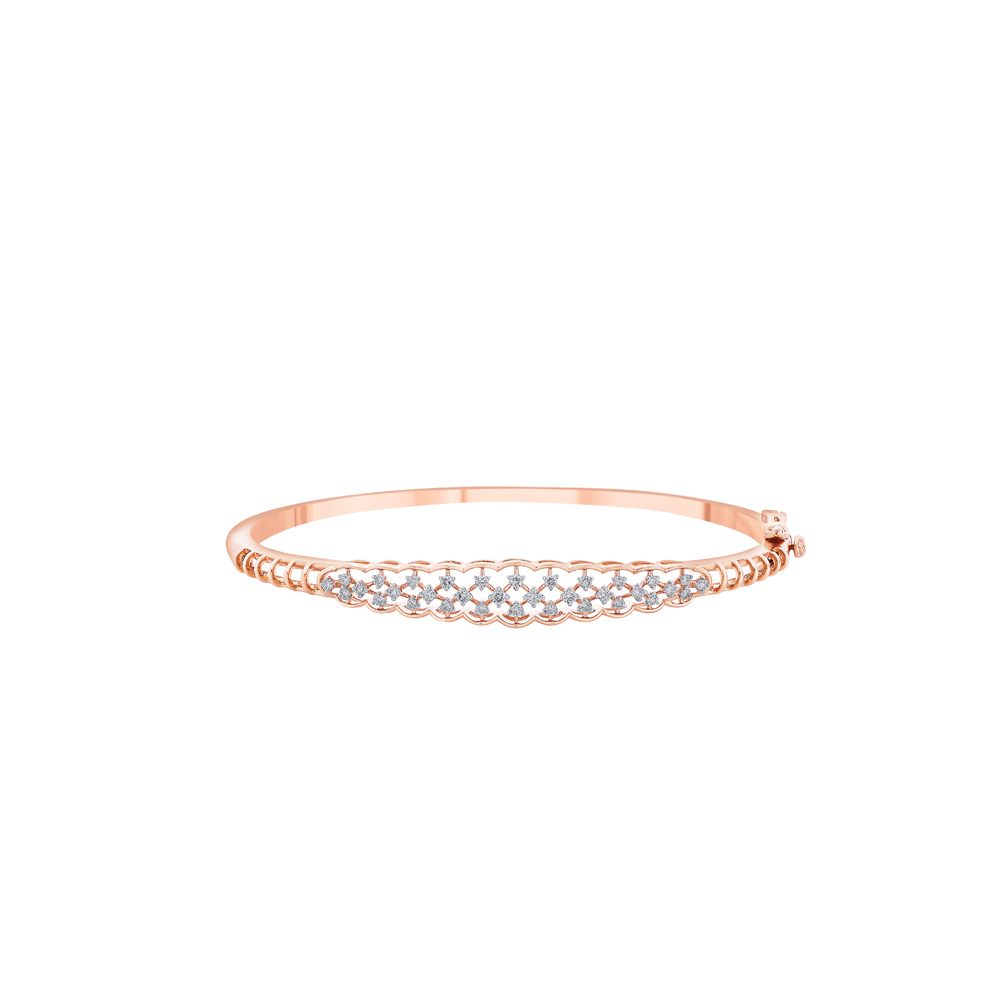 Filigree Bracelet in Rose Gold