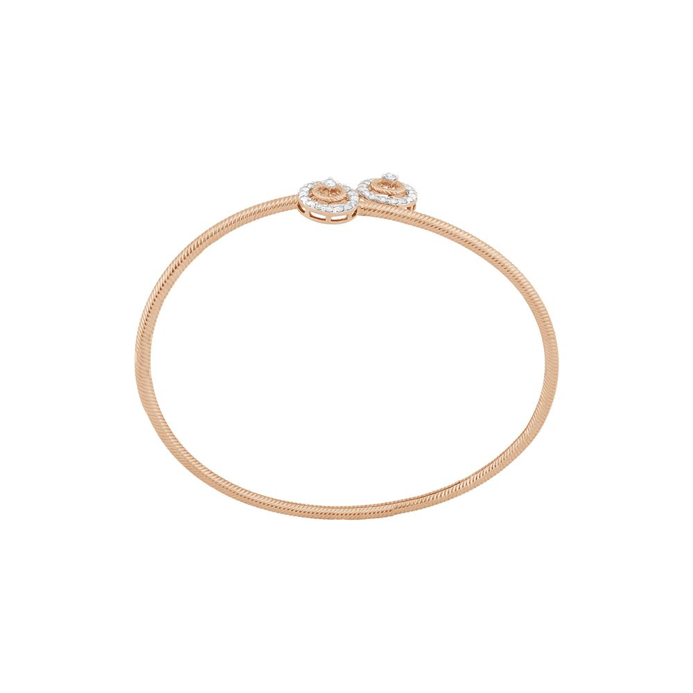 Trendsetting Diamond Cuff Bracelet