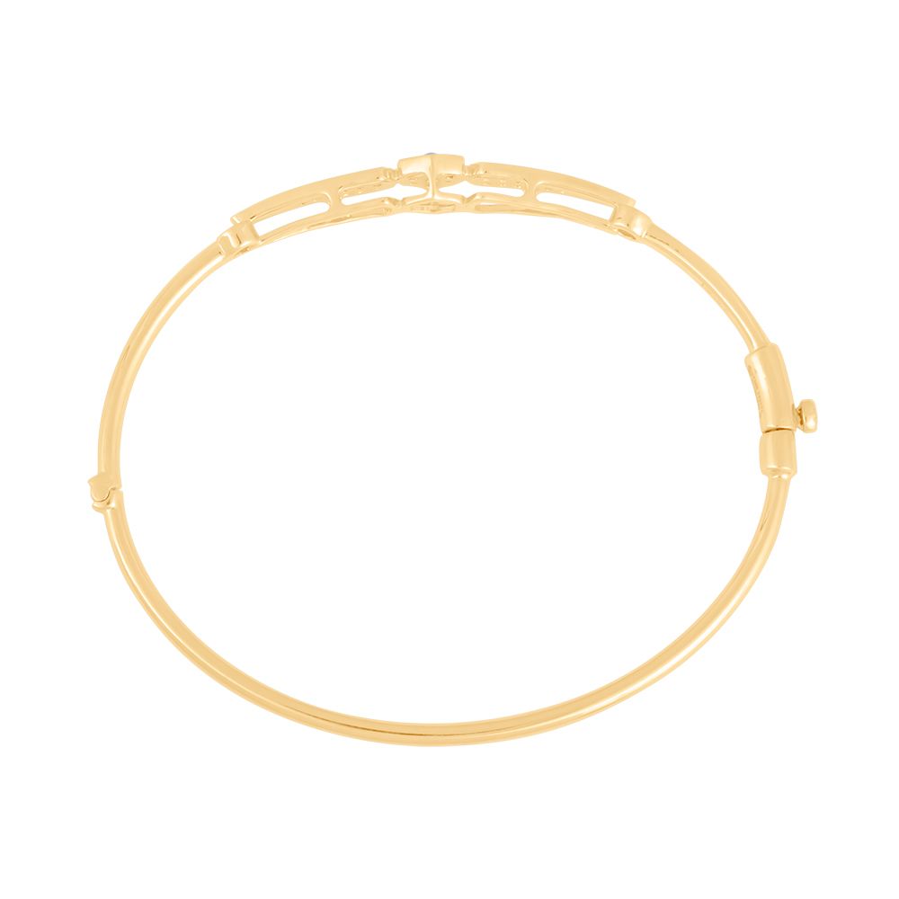 Radiant Yellow Gold and Diamond Bracelet