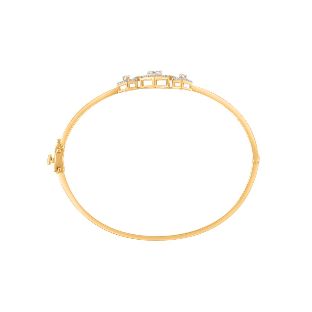 Elegant Yellow Gold Women Bracelet