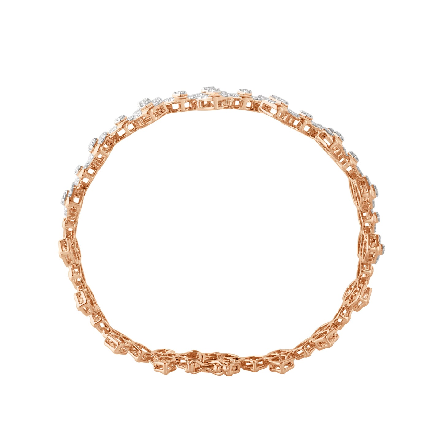 Speckled Design Diamond Bracelet