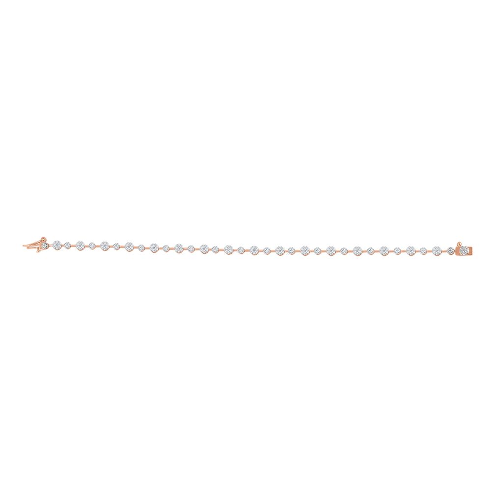 Captivating Rose Gold Composite Women Bracelet