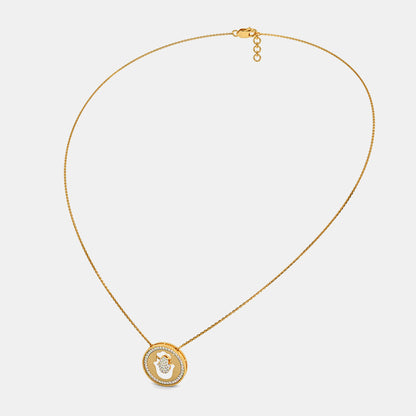 The Yogan Hamsa Necklace