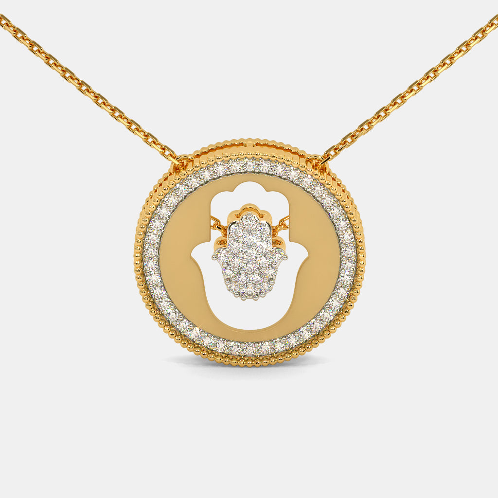 The Yogan Hamsa Necklace