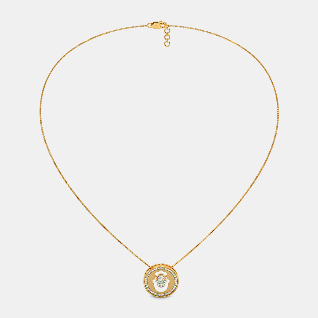 The Yogan Hamsa Necklace