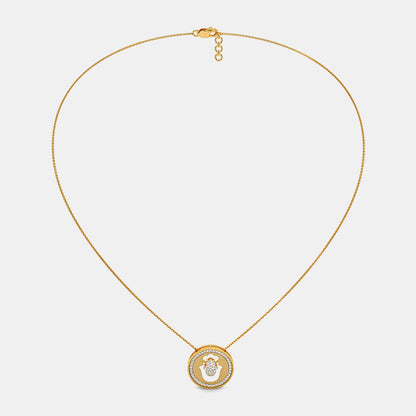 The Yogan Hamsa Necklace