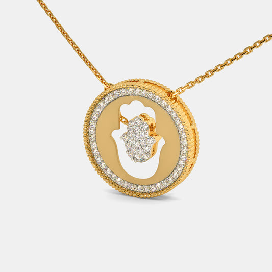 The Yogan Hamsa Necklace