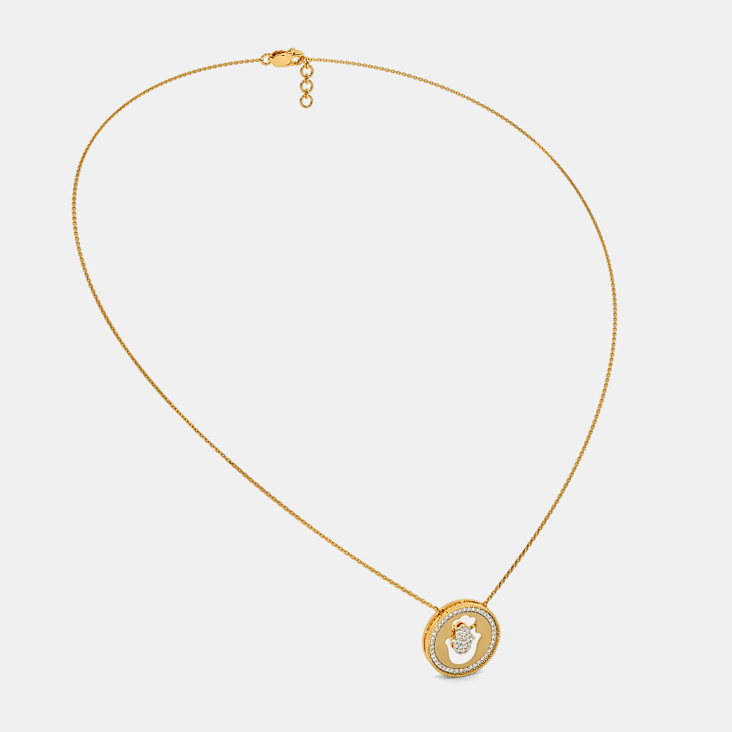 The Yogan Hamsa Necklace