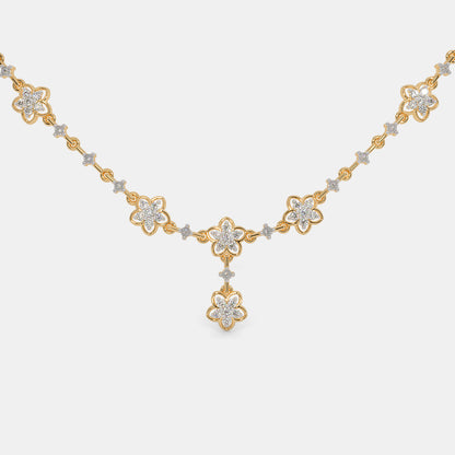 The Tie Up Flower Princess Necklace