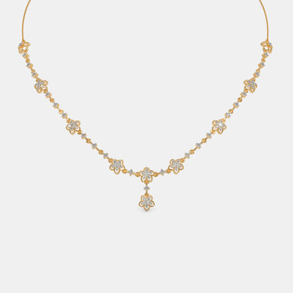 The Tie Up Flower Princess Necklace