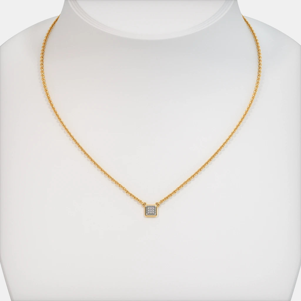 The Iola Pave Necklace