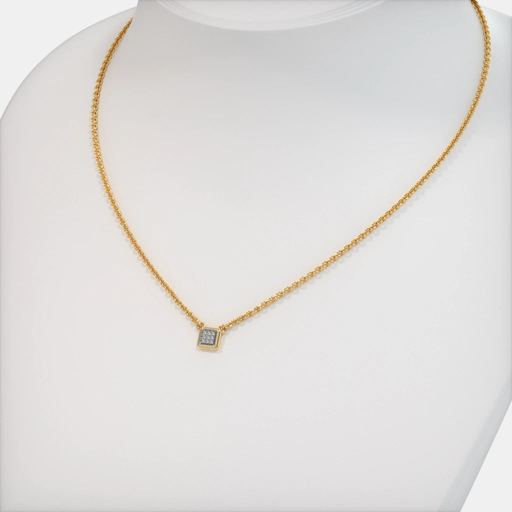 The Iola Pave Necklace