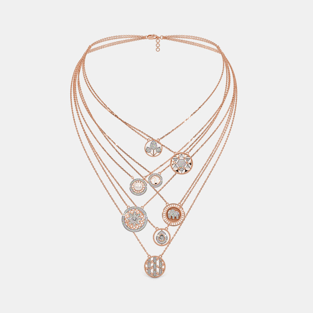 The Shriya Ashta Multi Layered Necklace