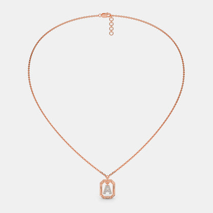 The Swiing A Initial Necklace