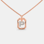 The Swiing P Initial Necklace