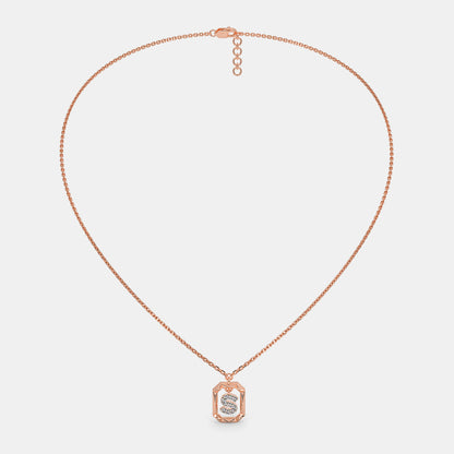 The Swiing S Initial Necklace