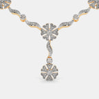 The Gilded Petal Y Necklace