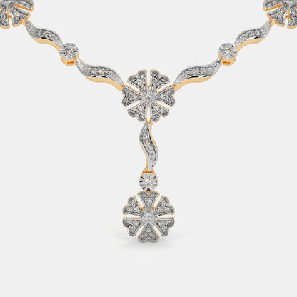 The Gilded Petal Y Necklace