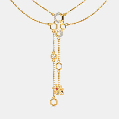 The Meliza Lariat Necklace