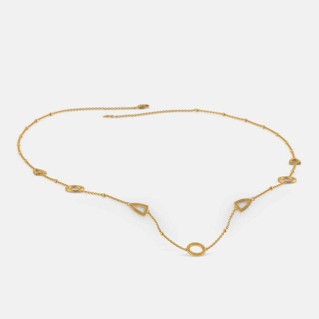 The Trilateral Station Necklace
