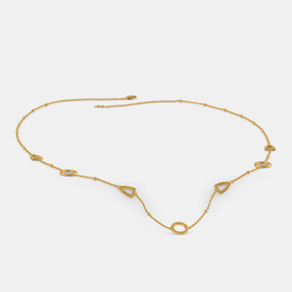 The Trilateral Station Necklace