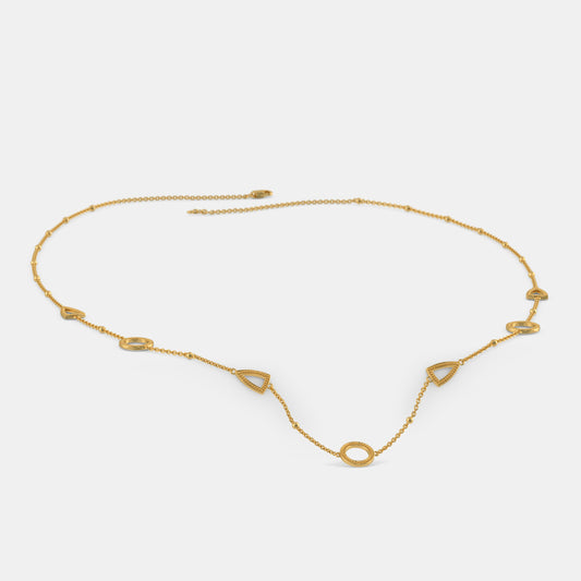 The Trilateral Station Necklace
