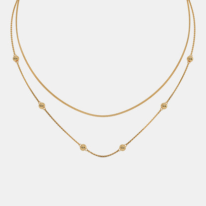 The Dangles Layered Necklace