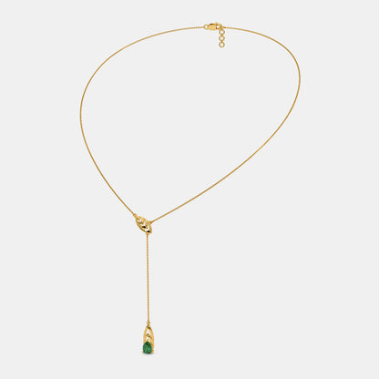 The Elaina Lariat Necklace