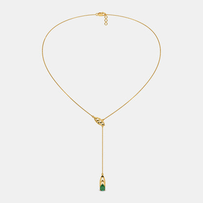 The Elaina Lariat Necklace